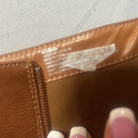 Platform high heal boots size 5.5 - Picture 6 of 8